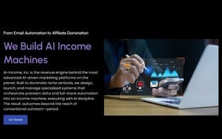 Screenshot of aiincome.ai