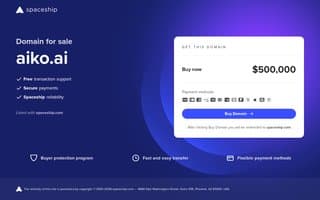 Screenshot of aiko.ai