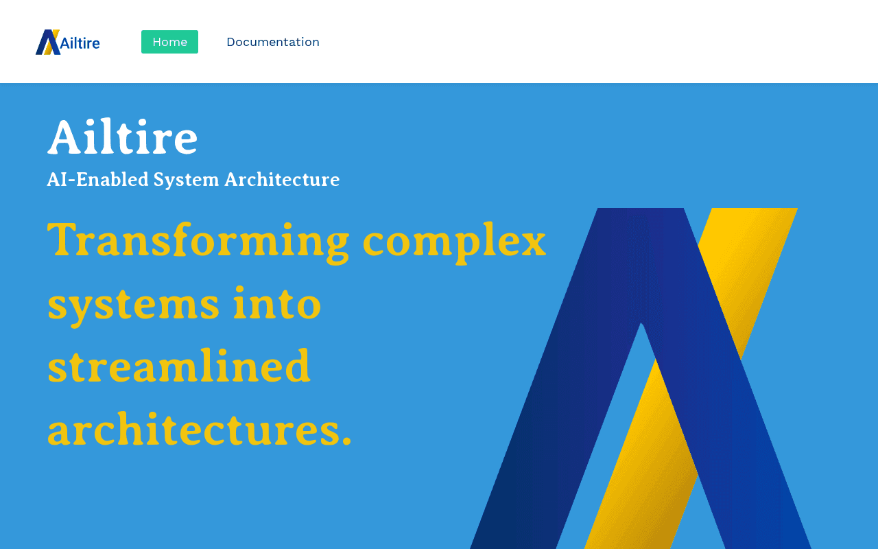 Screenshot of ailtire.ai