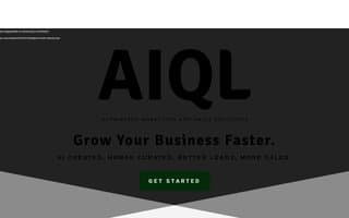 Screenshot of aiql.ai