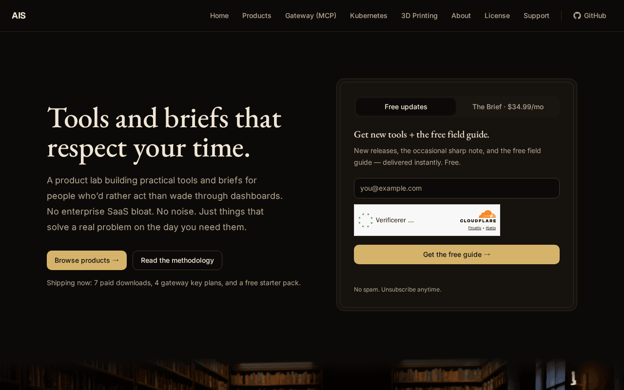 Screenshot of aislabs.ai
