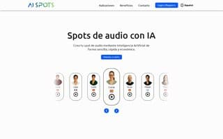 Screenshot of aispots.ai