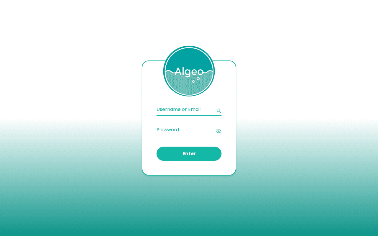 Screenshot of algeo.ai