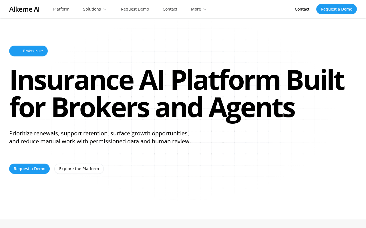 Screenshot of alkeme.ai