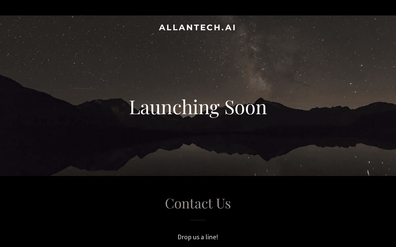Screenshot of allantech.ai