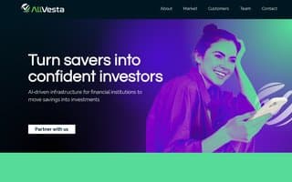 Screenshot of allvesta.ai