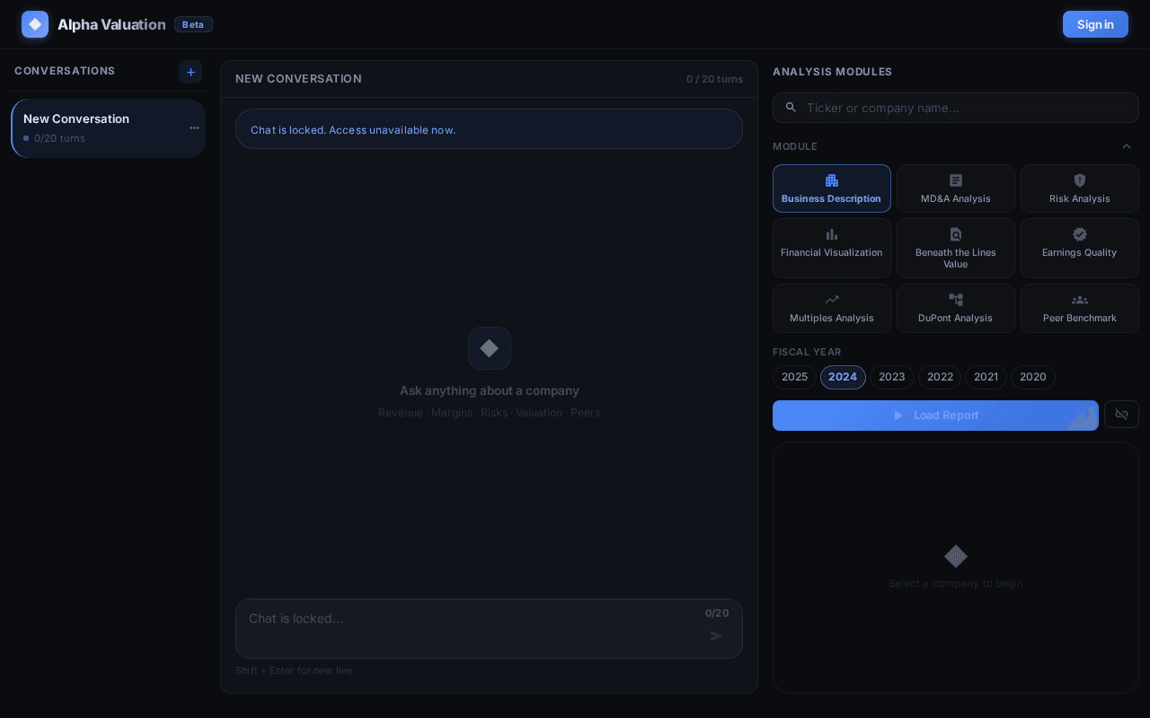 Screenshot of alphaval.ai