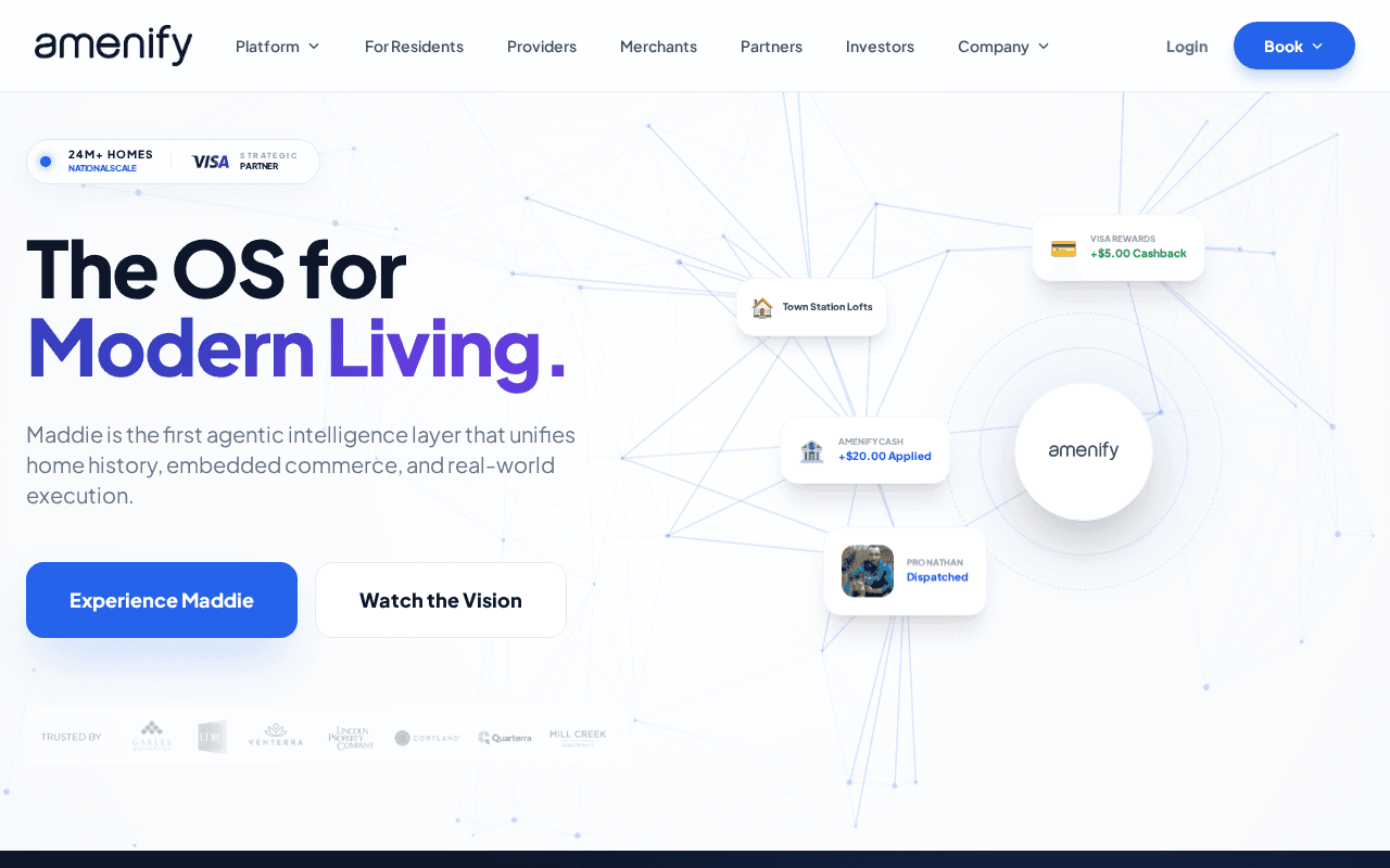 Screenshot of amenify.ai