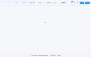 Screenshot of anyaigc.ai