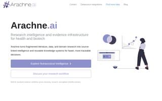 Screenshot of arachne.ai