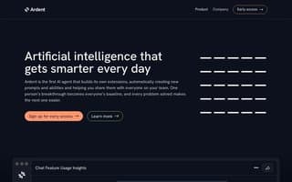 Screenshot of ardent.ai