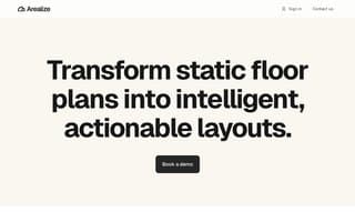Screenshot of arealize.ai