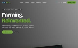 Screenshot of argro.ai
