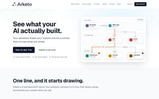 Screenshot of arketo.ai