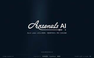 Screenshot of arsenals.ai