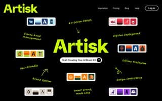 Screenshot of artisk.ai