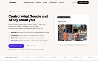Screenshot of ascribed.ai