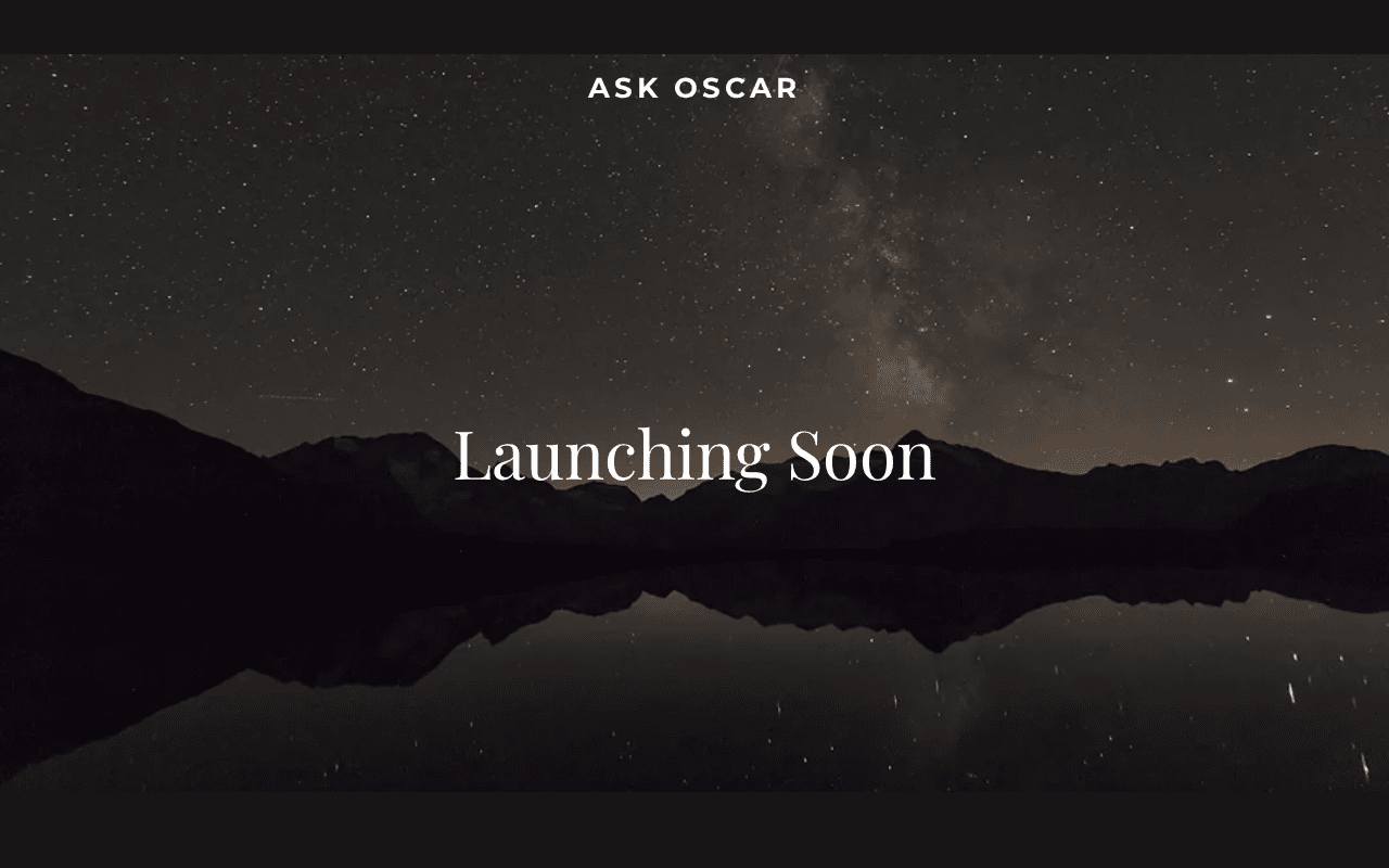 Screenshot of ask-oscar.ai