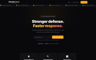 Screenshot of attackers.ai