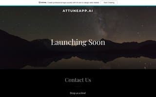 Screenshot of attuneapp.ai