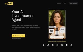 Screenshot of atyou.ai