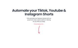 Screenshot of autoklips.ai