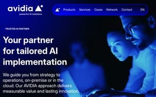 Screenshot of avidia.ai