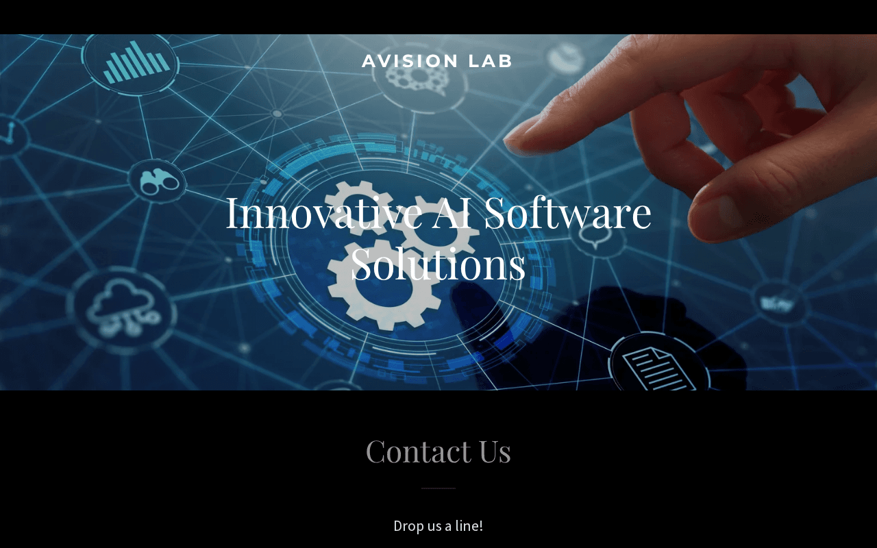Screenshot of avisionlab.ai
