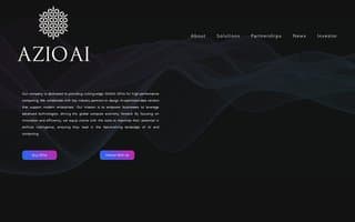 Screenshot of azioai.ai