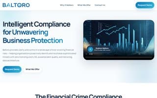 Screenshot of baltoro.ai