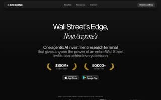 Screenshot of barebone.ai