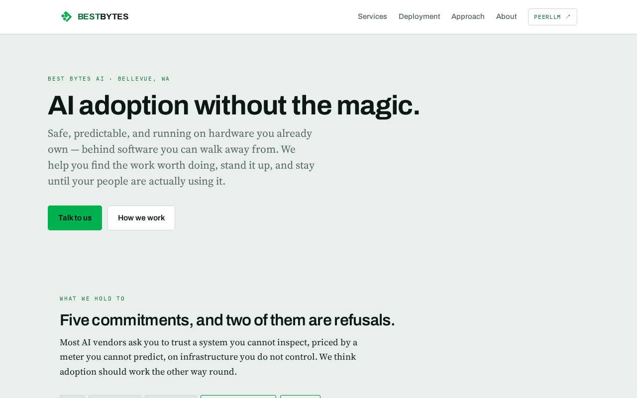 Screenshot of bestbytes.ai