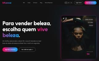 Screenshot of bfluence.ai