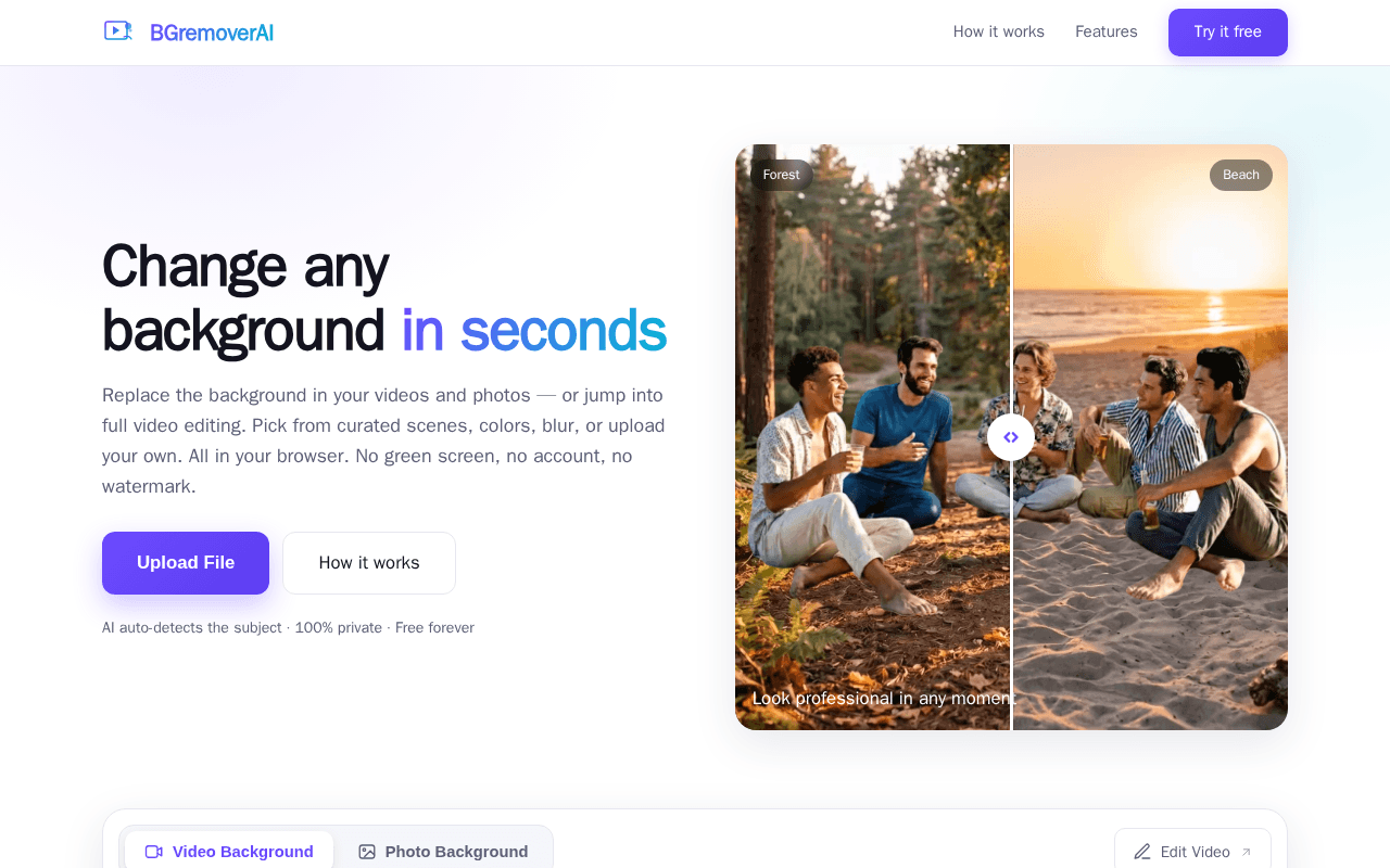 Screenshot of bgremover.ai