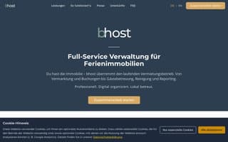 Screenshot of bhost.ai