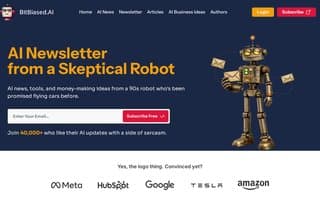 Screenshot of bitbiased.ai