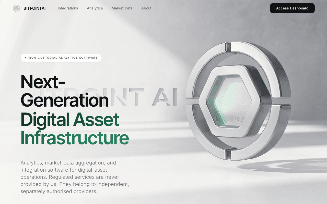 Screenshot of bitpoint.ai