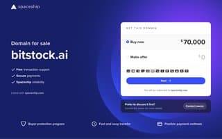 Thumbnail of bitstock.ai