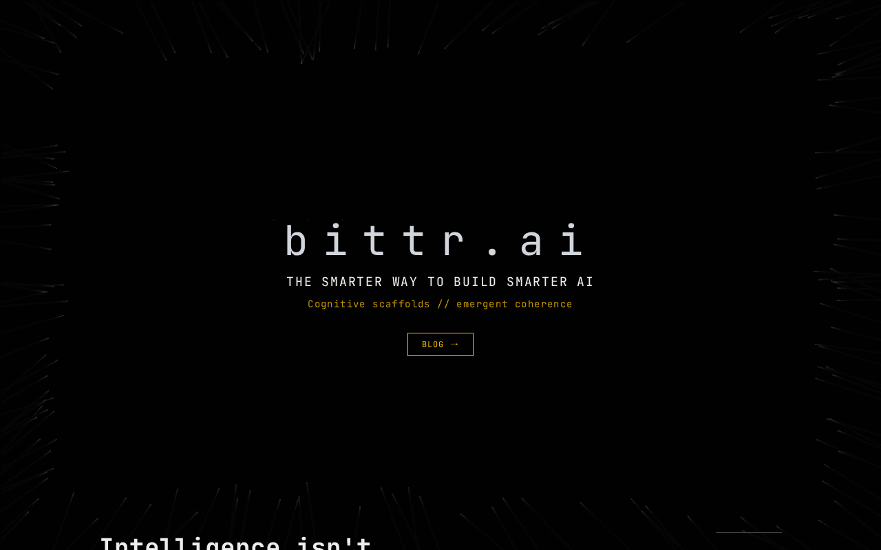 Screenshot of bittr.ai