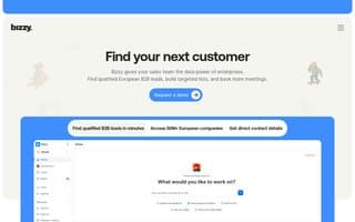 Screenshot of bizzy.ai