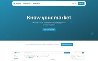 Screenshot of bluefoot.ai