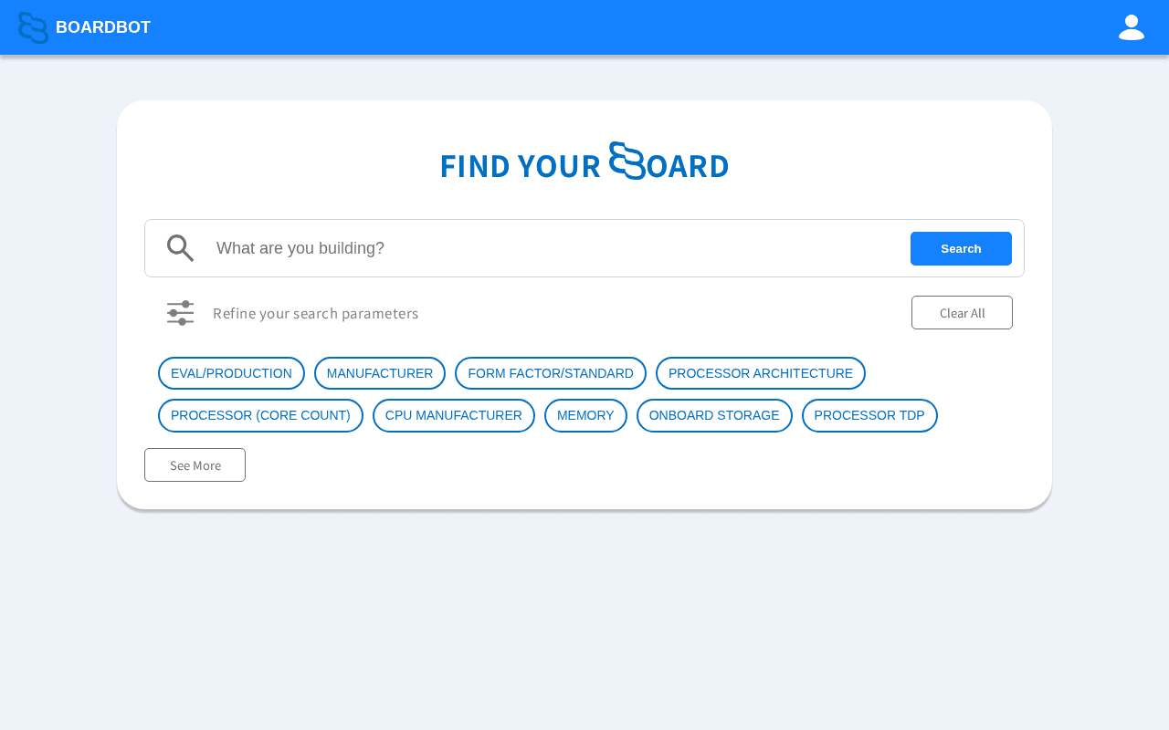 Screenshot of boardbot.ai