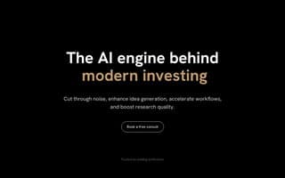 Screenshot of boosted.ai