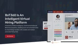Screenshot of bot360.ai