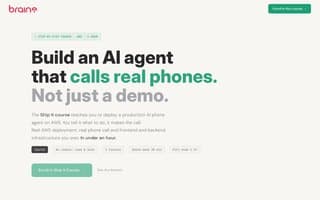 Screenshot of braine.ai