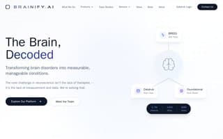 Screenshot of brainify.ai
