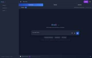 Screenshot of braiq.ai