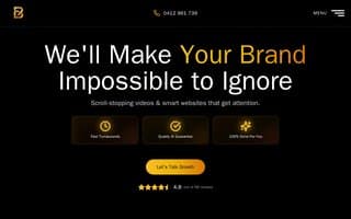 Screenshot of bravo9.ai