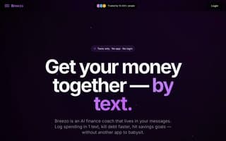 Screenshot of breezo.ai