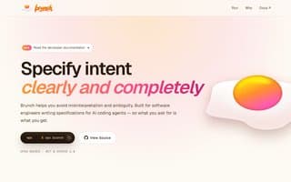 Screenshot of brunch.ai